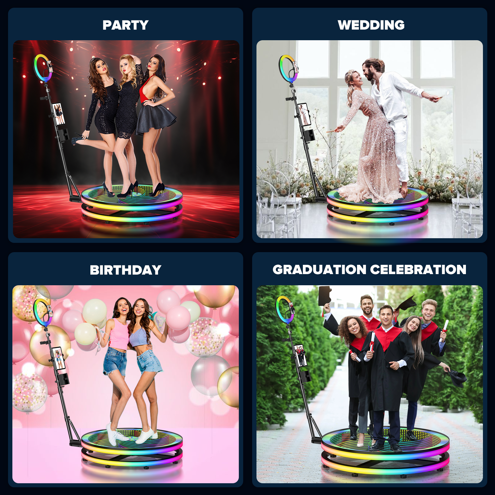 360 Photo Booth For Photo Booth Rental Business